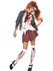 Kostým High School zombie školačka