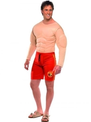 Kostým Baywatch Lifeguard svalovec