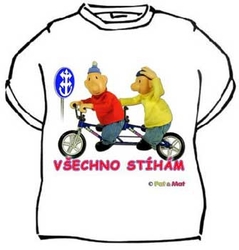 Tričko Pat a Mat Všechno stíhám