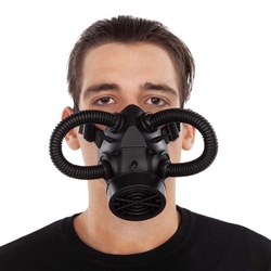 Maska Steampunk plynová