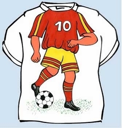 Dětské tričko Fotbalista