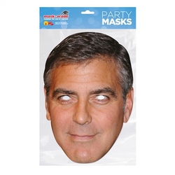 Papírová maska George Clooney