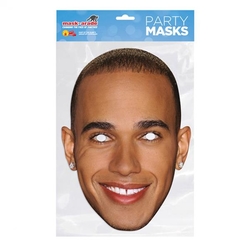Papírová maska Lewis Hamilton