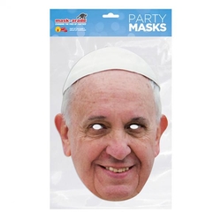 Papírová maska Papež František