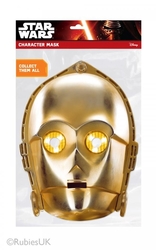 Papírová maska C-3PO
