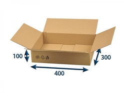 Kartonová krabice 3VVL 400 x 300 x 100