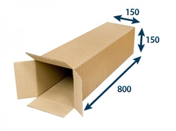 Kartonová krabice tubus 3VVL 150 x 150 x 800