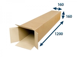 Kartonová krabice tubus 3VVL 150 x 150 x 1200
