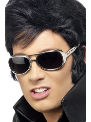 Brýle Elvis stříbrné