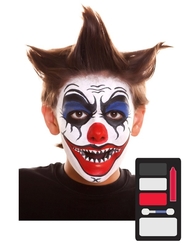 Make up Sada Devil Clown
