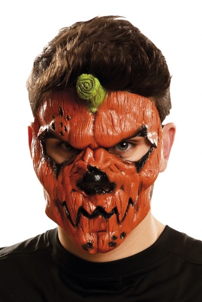 Maska obličejová Dýňová zombie