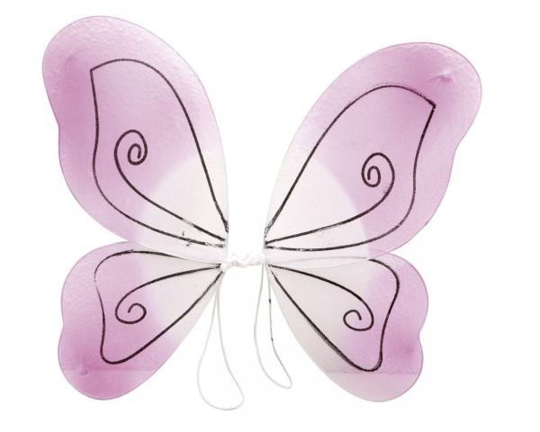 Motýlí křídla růžová