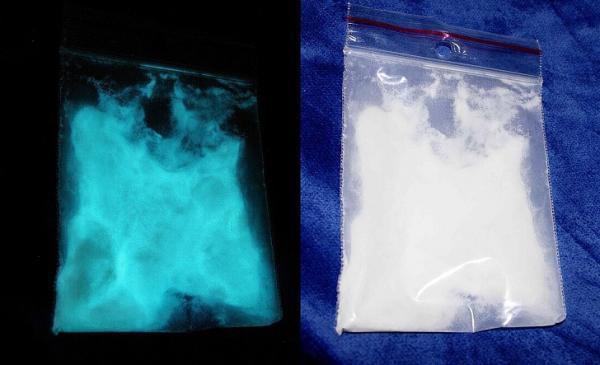 Fotoluminiscenční pigment 100 g modrý